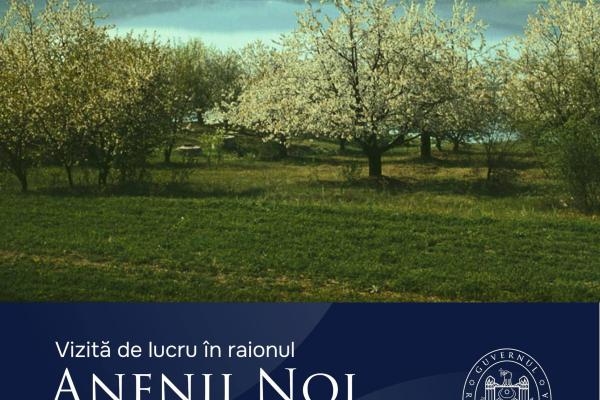 Prim-ministrul Dorin Recean va efectua o vizită de lucru în raionul Anenii Noi